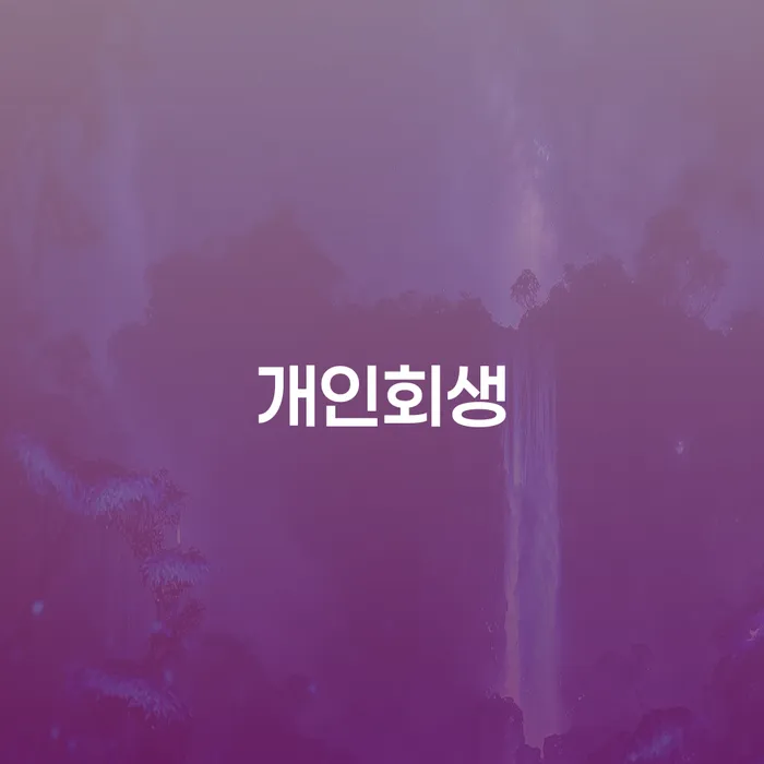 과다채무 개인회생 무료상담