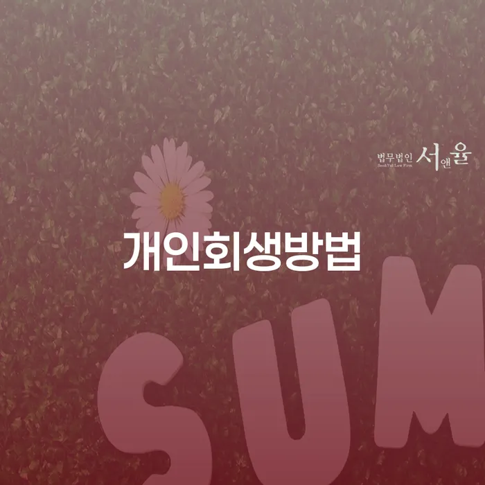 부안군 개인회생별제권 대출 받은 돈채무조정 확실한 진행