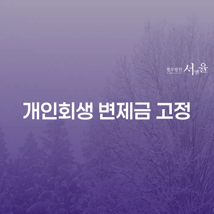 개인회생 변제금 고정: 어떻게 고정할 수 있을까요?
