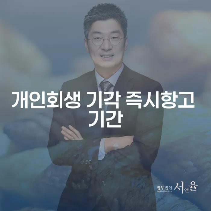 개인회생 기각 즉시항고 기간: 김천시 개인회생에 대해 알아보세요!